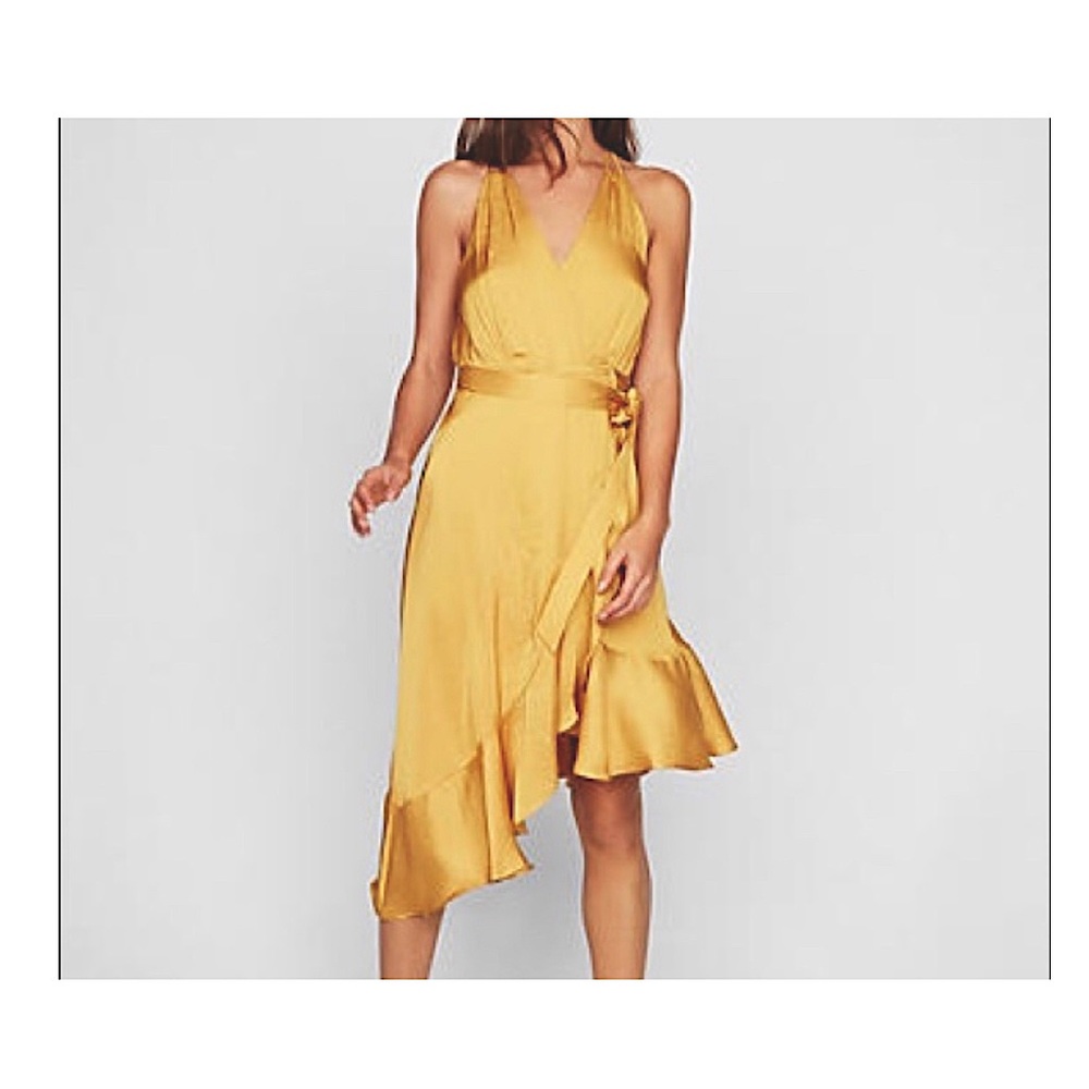 Express ruffle dress